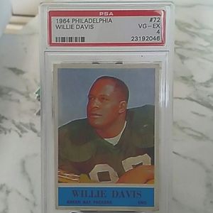 PSA 4 WILLIE DAVIS 1964 TOPPS #72